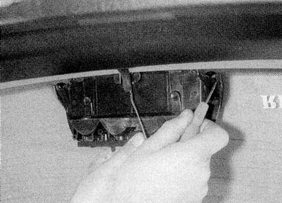 Устройство, обслуживание, ремонт Renault Megane, Scenic c 1996 г. -Снятие и установка блоков внешних фонарей
