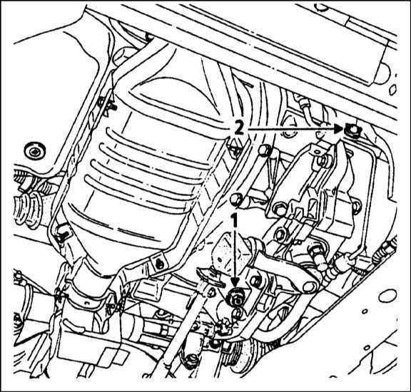 Устройство, обслуживание, ремонт Renault Megane, Scenic c 1996 г. -Проверка уровня масла ручной коробки переключения передач