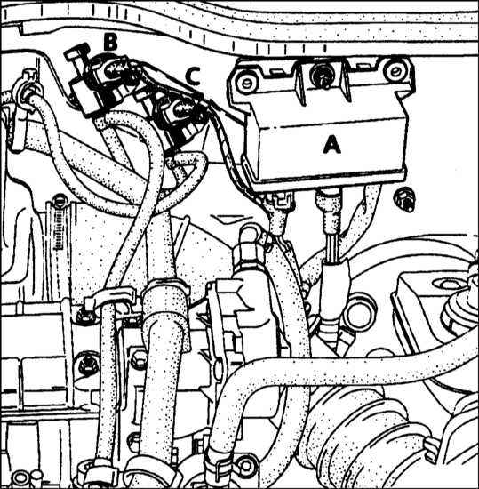 Устройство, обслуживание, ремонт Renault Megane, Scenic c 1996 г. -Система преднакала дизельного двигателя