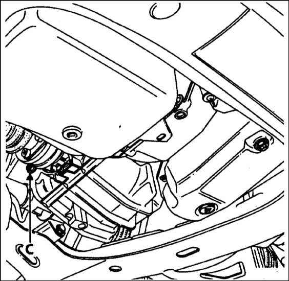 Устройство, обслуживание, ремонт Renault Megane, Scenic c 1996 г. -Снятие и установка тросика переключения режима движения
