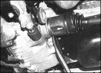 Ремонт и эксплуатация автомобиля Skoda Felicia с 1994 г. -Приводные валы