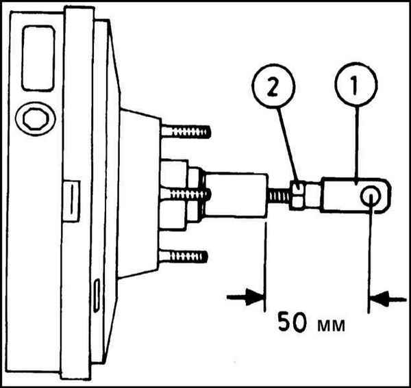 Ремонт и эксплуатация автомобиля Skoda Felicia с 1994 г. -Проверка исправности функционирования, снятие и установка вакуумного усилителя тормозов