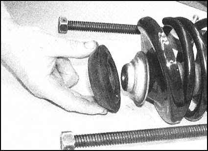 Ремонт и эксплуатация автомобиля Skoda Felicia с 1994 г. -Капитальный ремонт стоек передней подвески