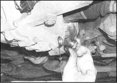 Ремонт и эксплуатация автомобиля Skoda Felicia с 1994 г. -Замена трaнcмиссионного масла