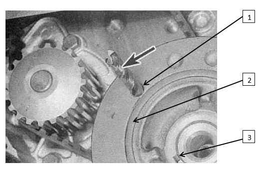 Устройство, обслуживание, ремонт Citroen Xantia (с 1993 г.) -Фиксация коленчатого/распределительного валов с целью предотвращения случайного в процессе выполнения процедур обслуживания автомобиля