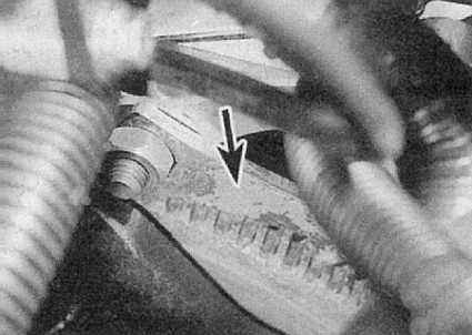 Устройство, обслуживание, ремонт Citroen Xantia (с 1993 г.) -Снятие и установка шкива коленчатого вала