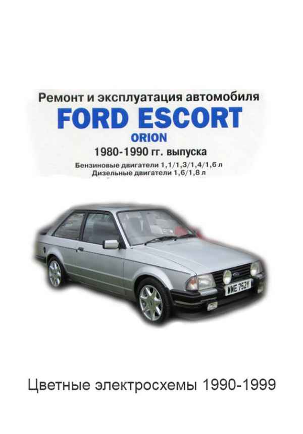 Ремонт и эксплуатация автомобиля Форд Эскорт 1980-1990 гг. – 1.27.5. ESCORT пятидверный 1986-1990