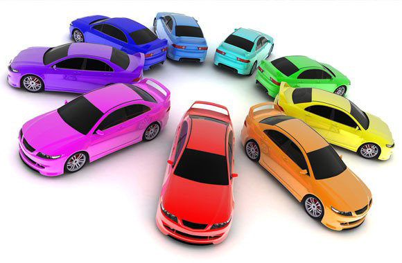 Самые популярные цвета автомобилей
