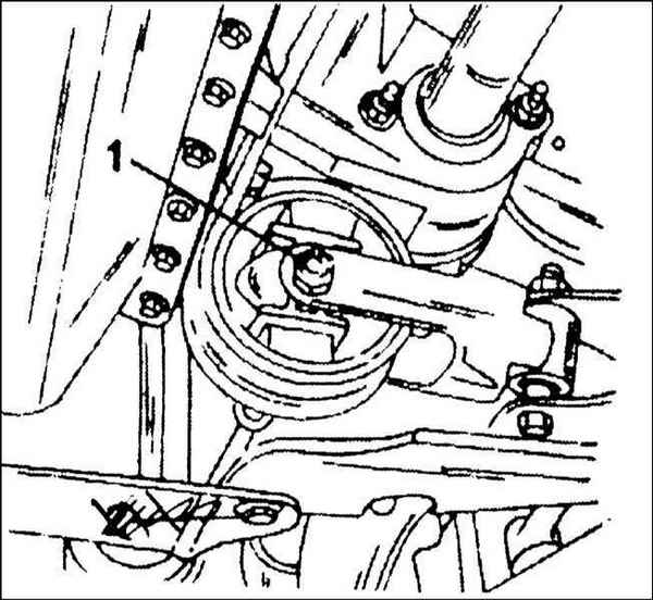 Устройство, обслуживание, ремонт Citroen Xantia (с 1993 г.) -Снятие и установка продольных рычагов задней подвески