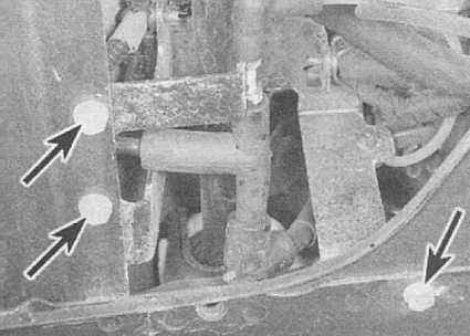 Устройство, обслуживание, ремонт Citroen Xantia (с 1993 г.) -Снятие и установка подрамника передней подвески