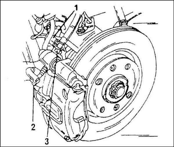 Устройство, обслуживание, ремонт Citroen Xantia (с 1993 г.) -Проверка состояния колодок тормозных механизмов передних и задних колес