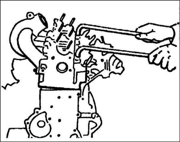 Устройство, обслуживание, ремонт Citroen Xantia (с 1993 г.) -Снятие и установка головки цилиндров