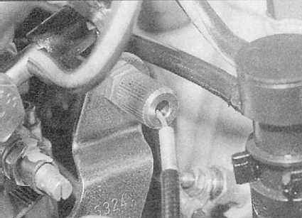 Устройство, обслуживание, ремонт Citroen Xantia (с 1993 г.) -Снятие, установка и регулировка термочувствительного датчика оборотов быстрого холостого хода