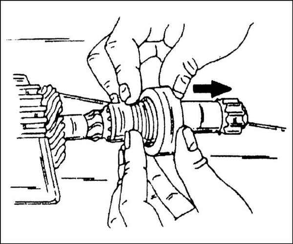Устройство, обслуживание, ремонт Citroen Xantia (с 1993 г.) -Проверка исправности функционирования и ремонт стартера