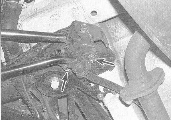 Устройство, обслуживание и ремонт Honda Accord -Снятие и установка штанги заднего стабилизатора поперечной устойчивости