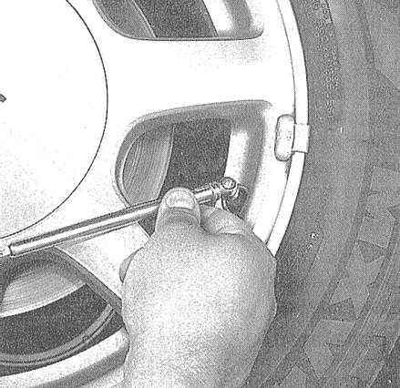 Устройство, обслуживание и ремонт Honda Accord -Проверка состояния шин и давления их накачки