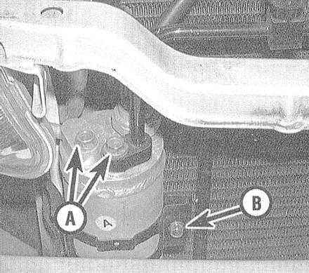 Устройство, обслуживание и ремонт Honda Accord -Снятие и установка ресивера-осушителя К/В