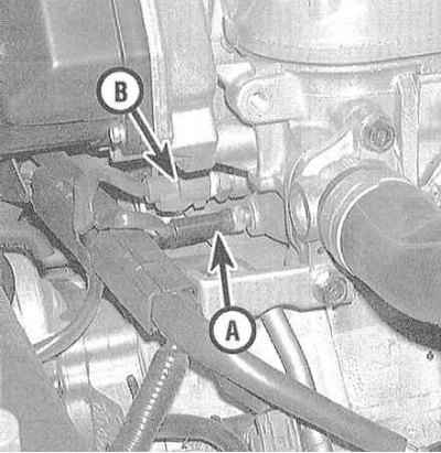 Устройство, обслуживание и ремонт Honda Accord -Проверка исправности функционирования и замена блока датчика измерителя температуры охлаждающей жидкости